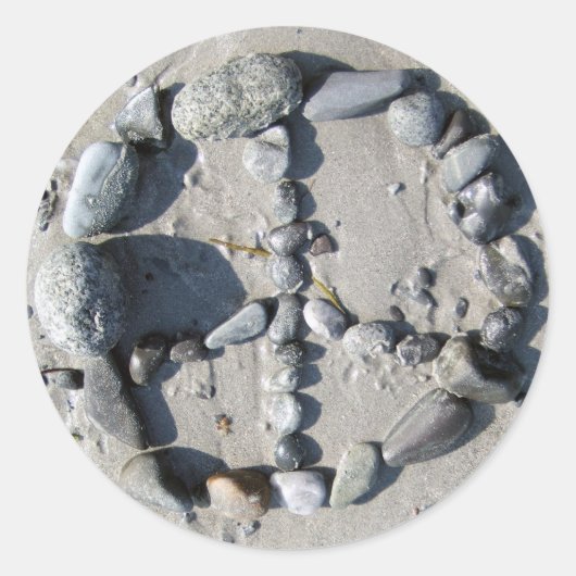 Stoned Peace Sticker (Voorkant)