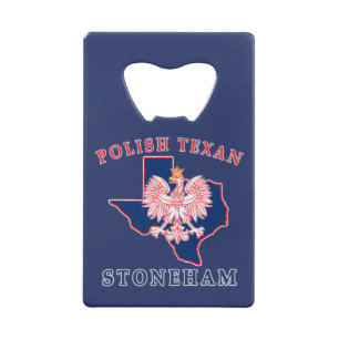 Stoneham Poland Texan Kredietkaart Flessenopener