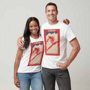 Stoneham Ski Resort in Quebec, Canada T-shirt