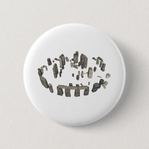 Stonehenge: 3D-model: Ronde Button 5,7 Cm