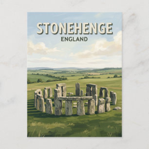 Stonehenge Amesbury Engeland Briefkaart