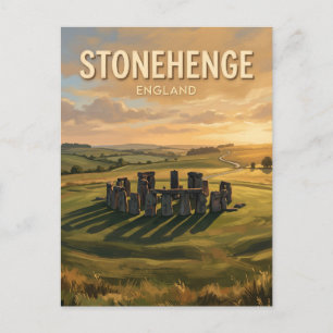 Stonehenge Amesbury Engeland Briefkaart