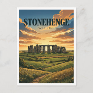 Stonehenge Amesbury Engeland Briefkaart