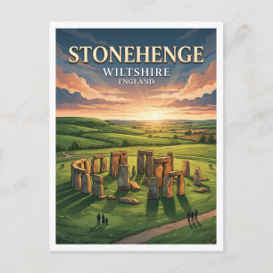 Stonehenge Amesbury Engeland Briefkaart