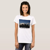 Stonehenge bascule le T-shirt de dames (Devant entier)