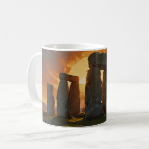 Stonehenge bij Sunrise Koffiemok