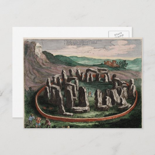 Stonehenge Briefkaart (Voorkant / Achterkant)