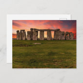 Stonehenge Briefkaart (Voorkant / Achterkant)