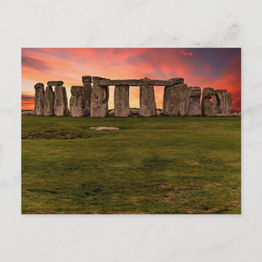 Stonehenge Briefkaart (Voorkant)
