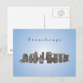 Stonehenge : Carte postale (Devant / Derrière)