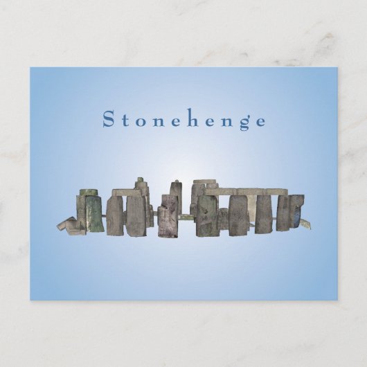 Stonehenge : Carte postale (Devant)