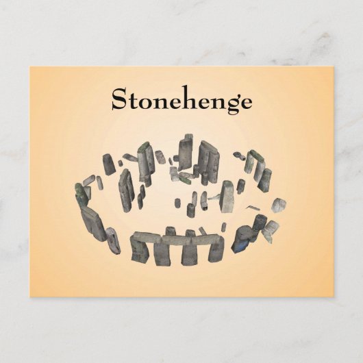 Stonehenge : Carte postale (Devant)