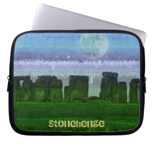 Stonehenge Celtic Standing Stones in Brittannië Laptop Sleeve