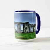 Stonehenge Celtic Standing Stones in Brittannië Mok (Voorkant rechts)