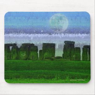 Stonehenge Celtic Standing Stones in Brittannië Muismat