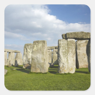 Stonehenge (circa 2500 v.Chr.), UNESCO Wereld 3 Vierkante Sticker