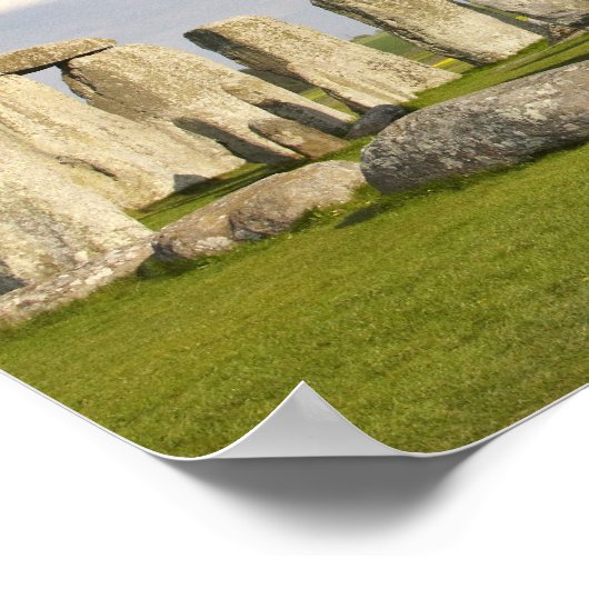 Stonehenge (circa 2500 v.Chr.), UNESCO World 2 Poster (Hoek)
