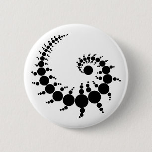 Stonehenge Crop Cirkel Ronde Button 5,7 Cm
