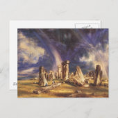 Stonehenge - door: John Constable Briefkaart (Voorkant / Achterkant)