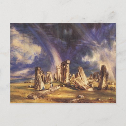 Stonehenge - door: John Constable Briefkaart (Voorkant)