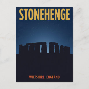 Stonehenge Engeland Landmark Briefkaart