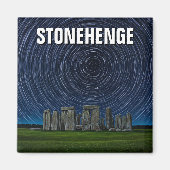 Stonehenge Engeland Verenigd Koninkrijk Startrails Magneet (Voorkant)