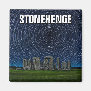 Stonehenge Engeland Verenigd Koninkrijk Startrails Magneet