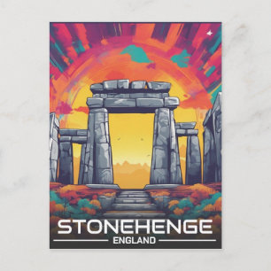Stonehenge engeland Wiltshire werelderfgoed Briefkaart