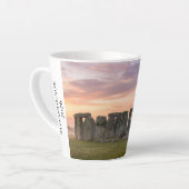Stonehenge England Ancient Stone Circle Latte Mok (Linkerhoek)