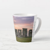 Stonehenge England Ancient Stone Circle Latte Mok (Rechterhoek)