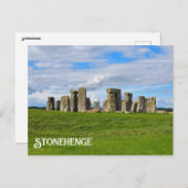 Stonehenge England Briefkaart (Voorkant / Achterkant)