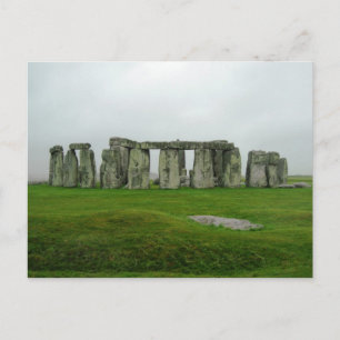 StoneHenge England PreHistoric Monument Wonders Briefkaart