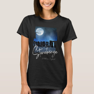 Stonehenge England Souvenir Stonehenge 's nachts T-shirt