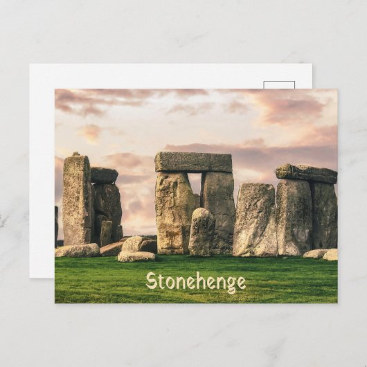 Stonehenge England UK Briefkaart (Voorkant / Achterkant)