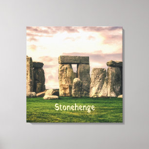 Stonehenge England UK Canvas Afdruk