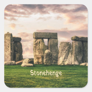 Stonehenge England UK Vierkante Sticker