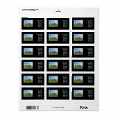 Stonehenge Etiket (Full Sheet)