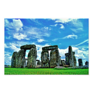 Stonehenge Foto Afdruk