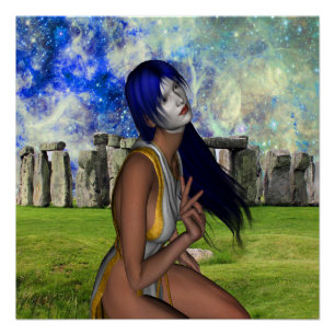 Stonehenge Meditation Perfect Poster
