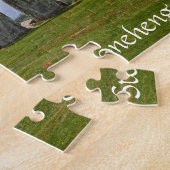 Stonehenge Monument landschap Legpuzzel (Zijkant)