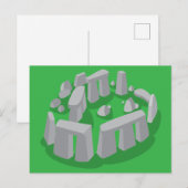 Stonehenge of England Briefkaart (Voorkant / Achterkant)