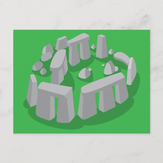 Stonehenge of England Briefkaart (Voorkant)