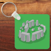 Stonehenge of England Sleutelhanger (Voorkant)