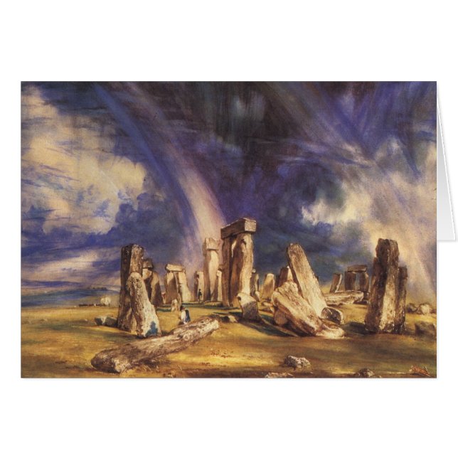 Stonehenge - par : John Constable (Devant horizontal)