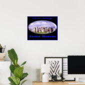 Stonehenge-poster Poster (Thuiskantoor)