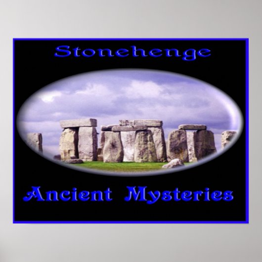 Stonehenge-poster Poster (Voorkant)
