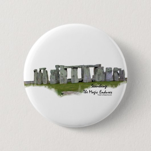 Stonehenge Ronde Button 5,7 Cm (Voorkant)