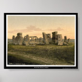 Stonehenge, Salisbury, Engeland Poster (Voorkant)