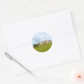 Stonehenge Stone Cirument Ronde Sticker (Envelop)