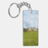 Stonehenge Stone Cirument Sleutelhanger (Voorkant Links)